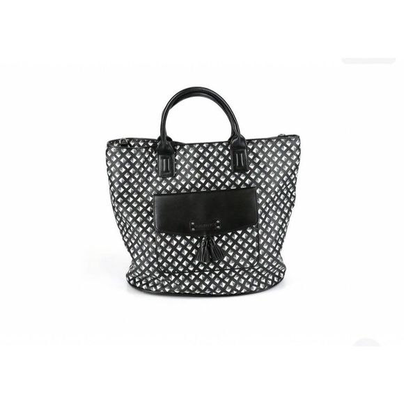 Vera Bradley Handbags - Vera Bradley Black and White Satchel